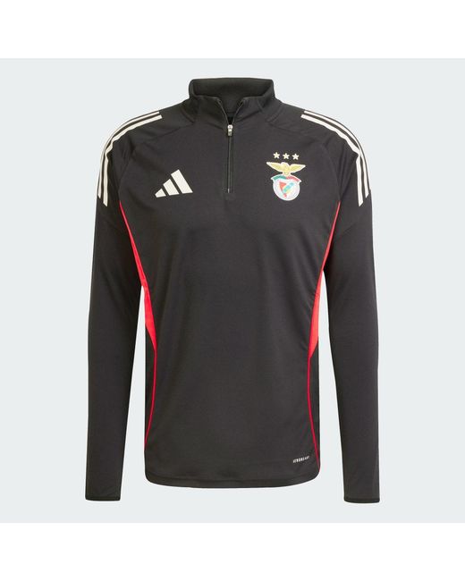 Adidas Black Benfica Tiro 25 Competition Training Top for men