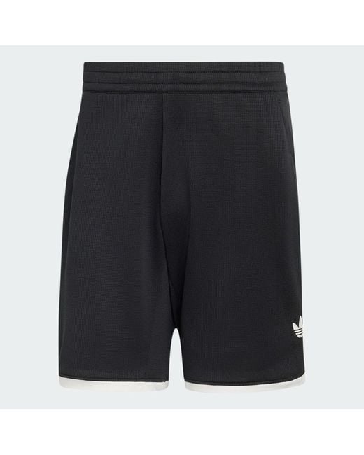 Adidas Black Tennis Classics Shorts for men