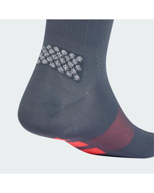 Adidas Purple Running Adizero Calf Sock