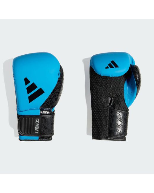 Adidas Blue Comb 50 Box Gloves (10Oz)