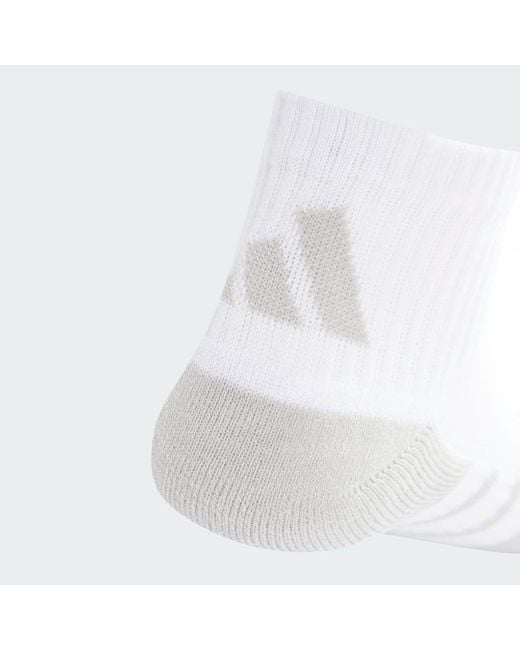 Calcetines Essentials Climacool Quarter Adidas de color White