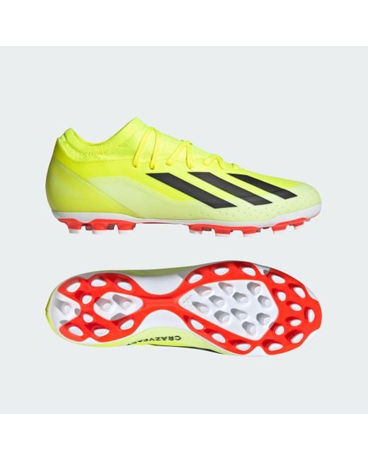 Scarpe da calcio X Crazyfast League Artificial Grass di Adidas in Red