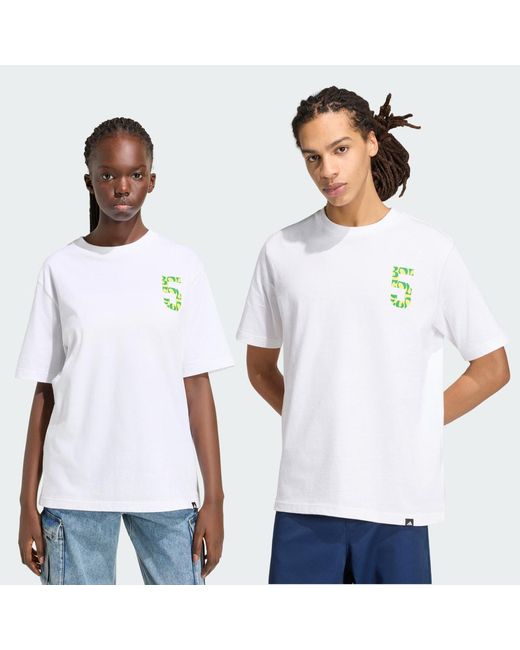 Adidas White Audi Revolut F1 Team Gabriel Bortoleto Graphic T-Shirt