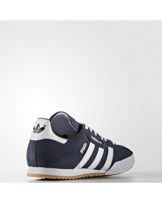 adidas Suède Samba Super Suède Schoenen in het Blauw - Lyst