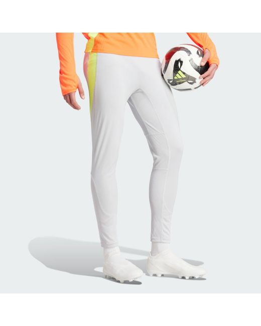 Leggings da allenamento Tiro 24 Pro di Adidas in White da Uomo
