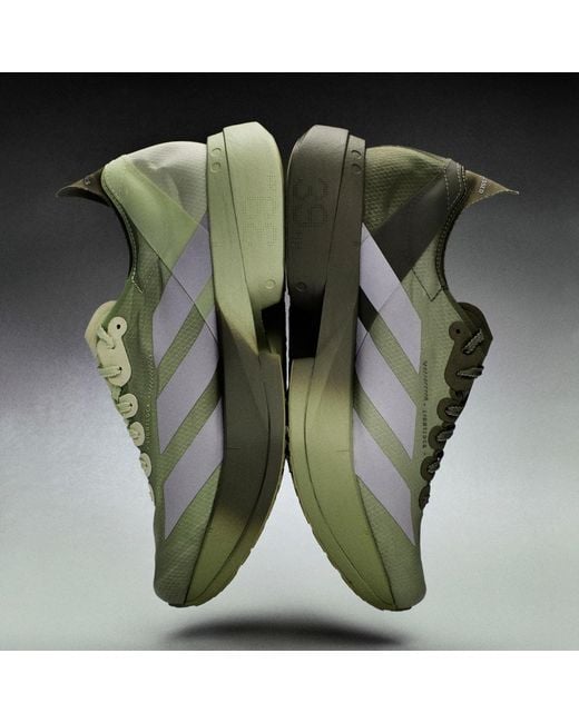 Adidas Green Adizero Adios Pro 4 Satisfy Shoes