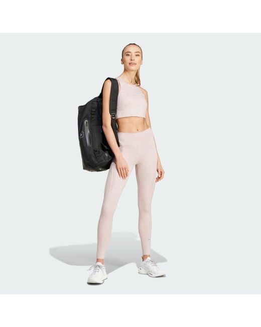 Leggings da allenamento by Stella McCartney TruePurpose Optime di Adidas in Pink