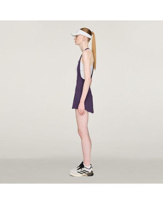 Adidas Purple Y-3 Tennis Pro Bib