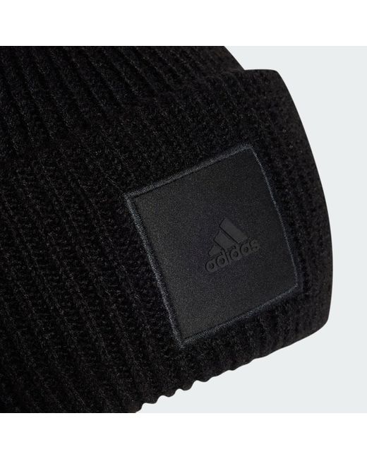 Adidas Black Cuffed Beanie