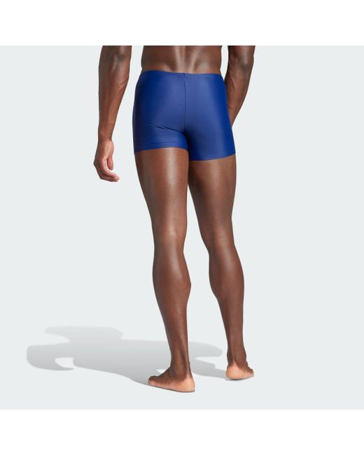 Boxer Da Nuoto Solid di Adidas in Blue da Uomo