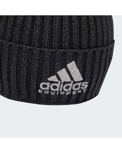 Adidas Black Equipment Reflective Beanie