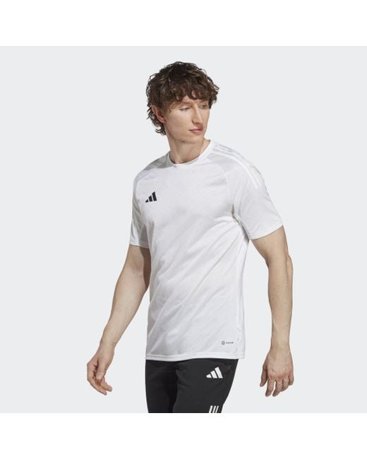 Adidas White Campeon 23 Jersey for men