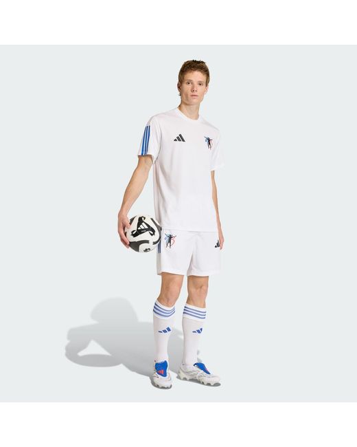 Adidas White Jude Bellingham Training Tee for men