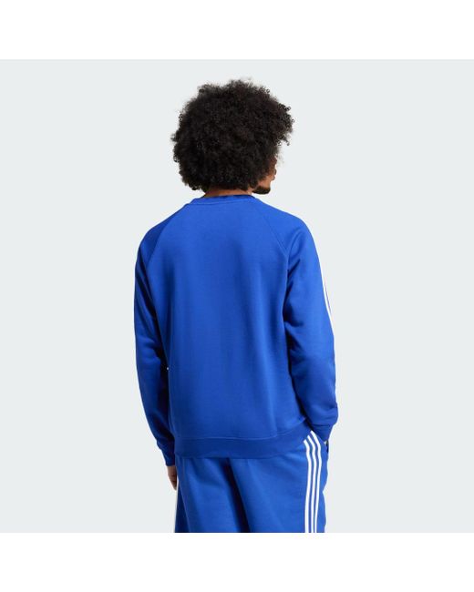 Adidas Adicolor Classics 3-Streifen Sweatshirt in Blue für Herren