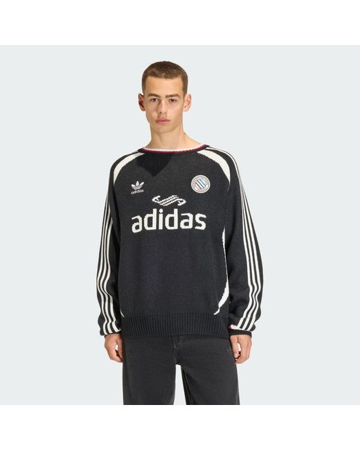 Pullover Adicolor Blokecore di Adidas in Black