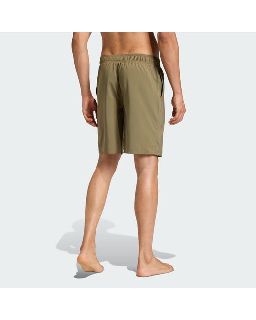 Adidas Green Swim Shorts 8-Inch for men