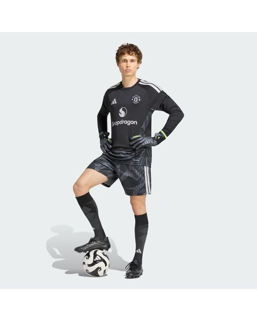 Adidas Manchester United 26/27 Torwarttrikot, Langärmelig in Black für Herren