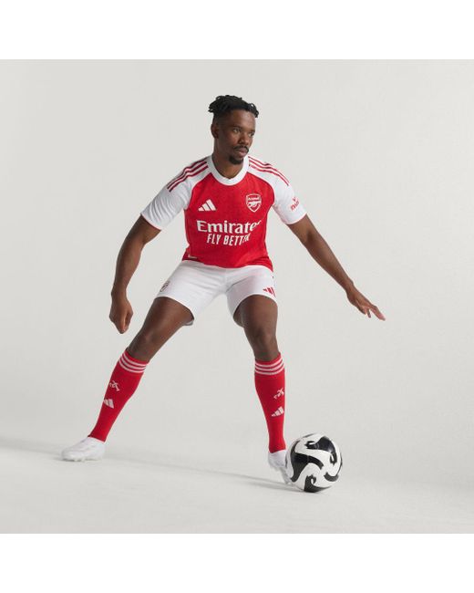 Camiseta Primera Equipación Arsenal 25/26 Authentic Adidas de hombre de color Red