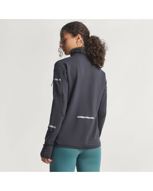 Adidas Blue Adi365 Running Climawarm+ Half-Zip