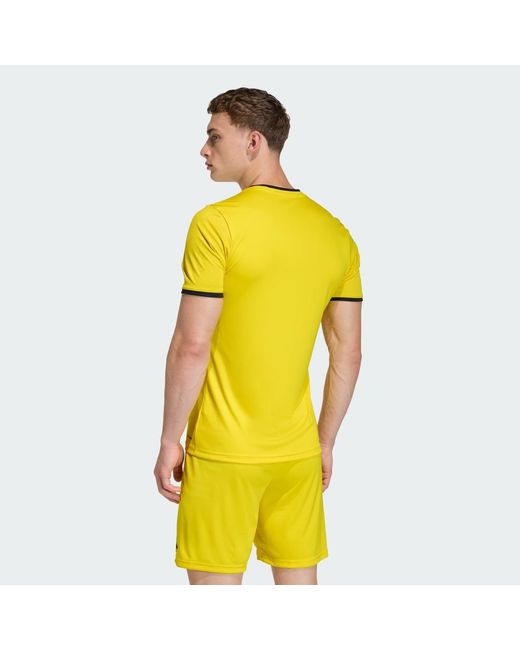 Adidas Yellow Entrada26 Jersey for men