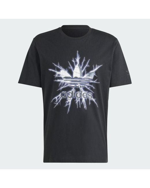 Adidas Gray Graphic Short Sleeve T-Shirt for men