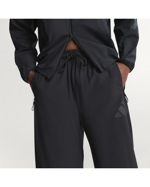 Adidas Black Z.N.E. Woven Pant for men