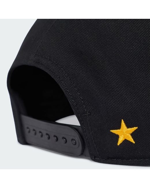 Adidas Black Dbb Basketball Snap Back Cap