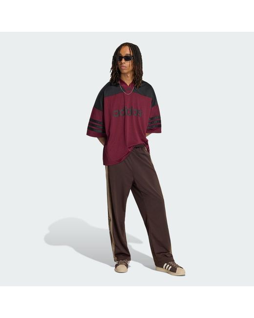 Adidas Originals Brown Pants Adidas Adibreak Classic Track Pants for men