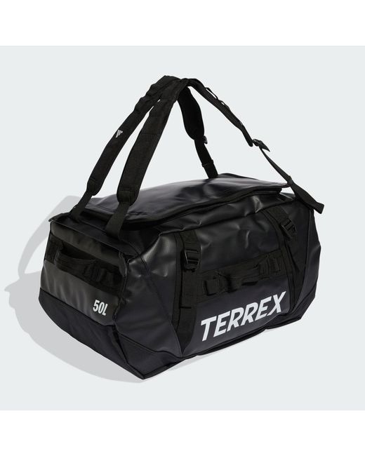Adidas Originals Black Terrex Xperior Expedition Duffel 50L