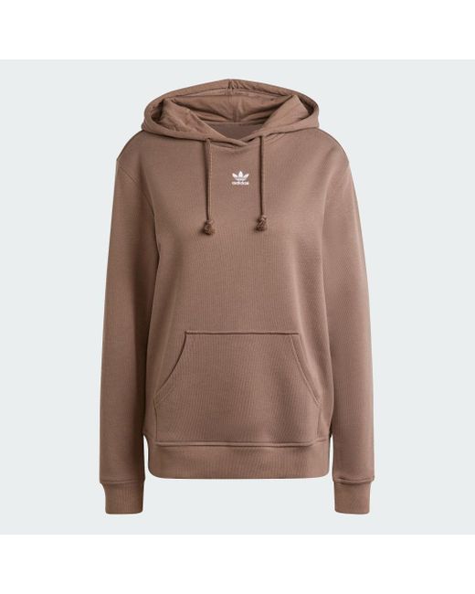 Adidas Brown Adicolor Essentials Regular Hoodie