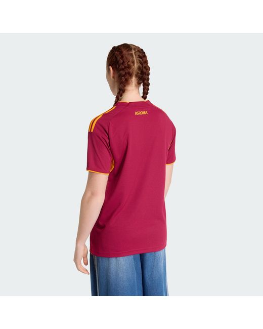 Adidas Red As Roma 25/26 Home Jersey