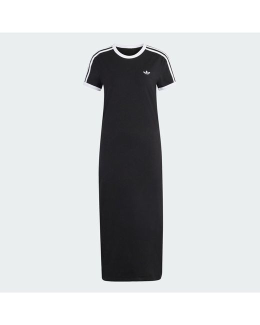 Adidas Black 3 Stripes Dress (Slim)