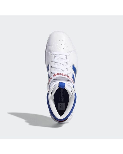 adidas Originals Leather Vrx Cup Mid Shoes in White for Men | Lyst UK