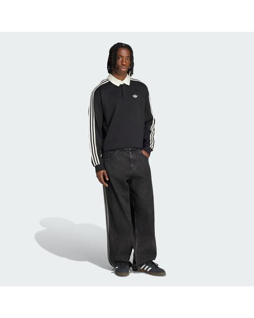 Adidas Black Beckenbauer Wc26 Og Longsleeve Polo Shirt for men