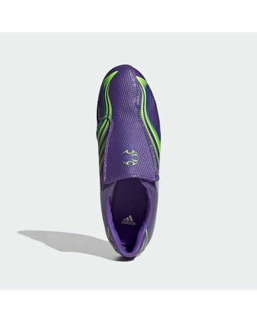 Adidas Blue Taekwondo F50 Shoes