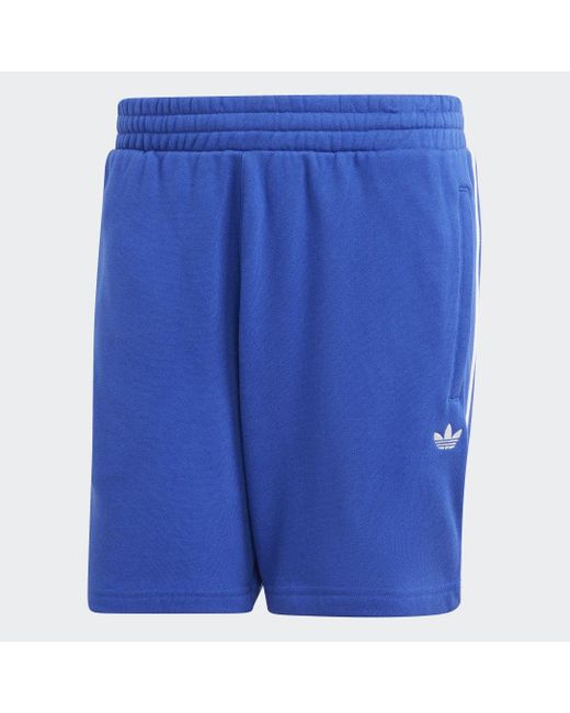 Adidas Blue Adicolor Seasonal Archive Shorts for men