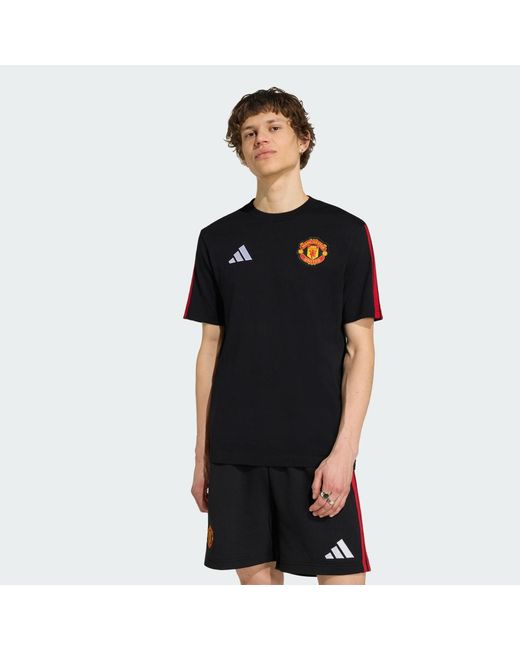 Adidas Manchester United Dna T-Shirt in Black für Herren