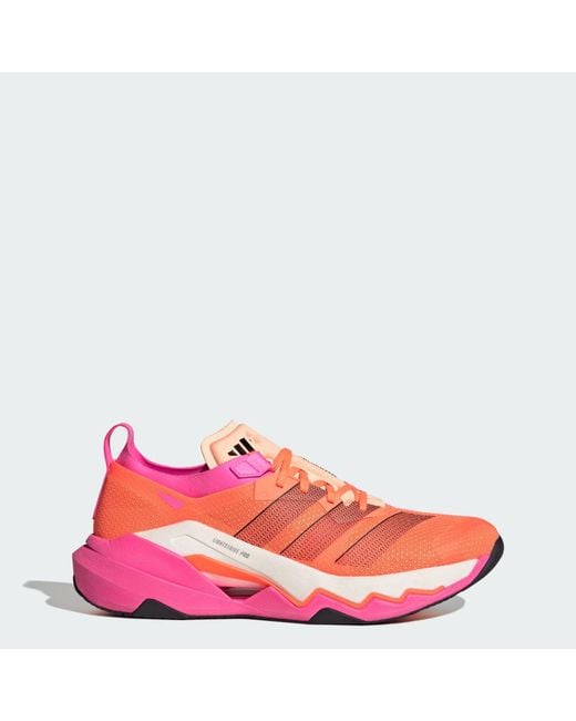 Adidas Pink Rapidmove Pro Training Shoes for men