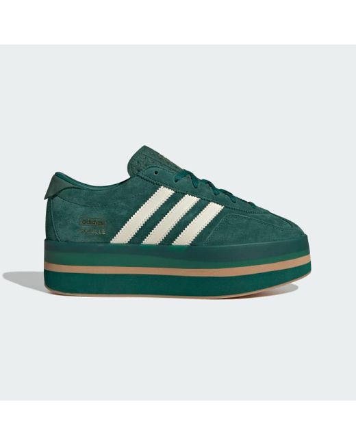adidas gazelle silver green womens adidas Gazelle ADV Skate Shoes main image 0