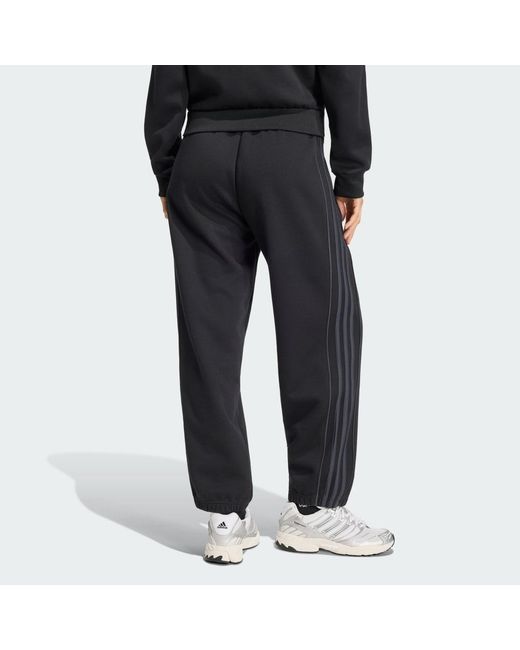 Adidas Black Track Tracksuit Bottoms