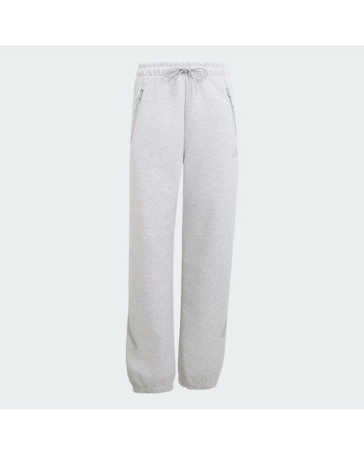 Adidas White Z.N.E. Pant