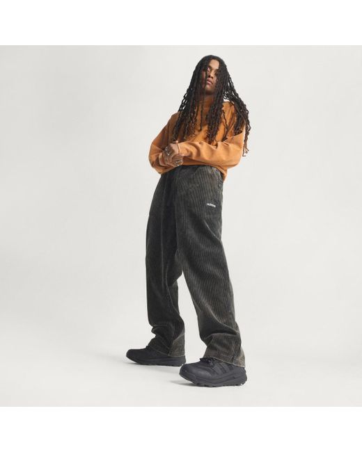Adidas Black Equipment Corduroy Pant for men