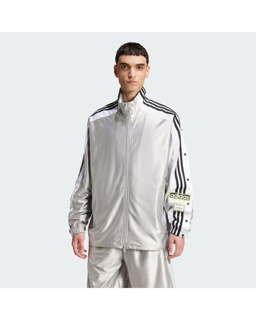 Adidas Originals Gray Adilenium Season 2 Megabreak Jacket for men