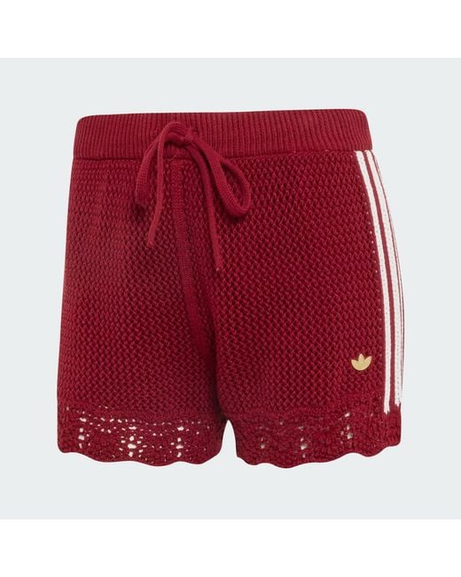 Adidas Red Resort S Shorts W