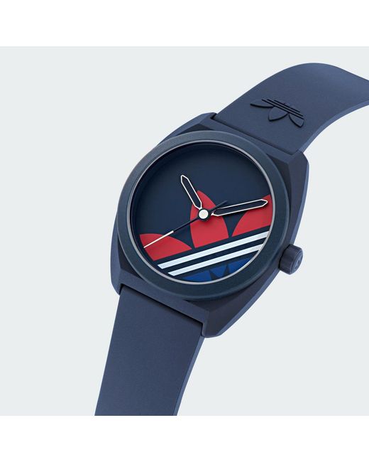 Orologio Project Three R di Adidas in Blue