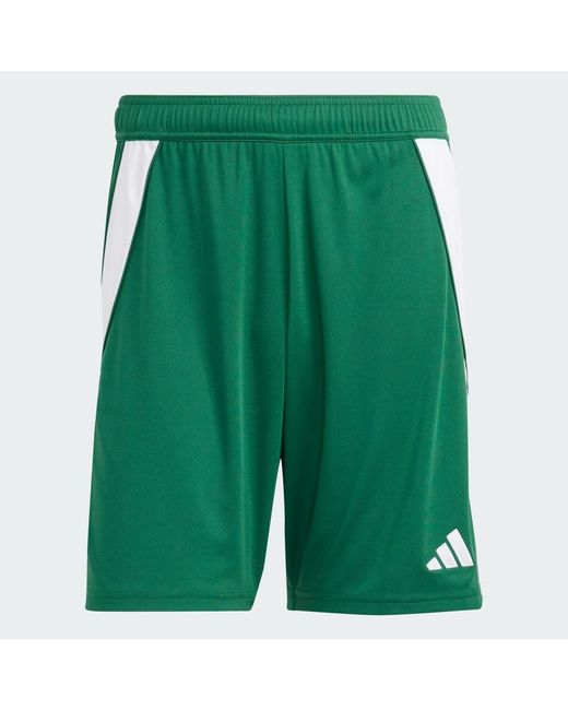 Adidas Green Tiro 24 Shorts for men