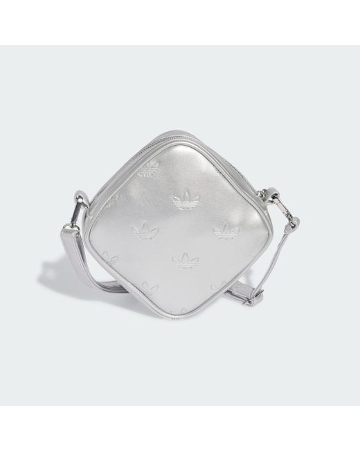 Borsa Adicolor Diamond Shaped di Adidas in White