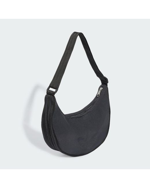 Adidas Black Everyday Icons Half Crescent Handbag