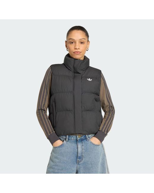 Adidas Gray Regular Padded Gilet