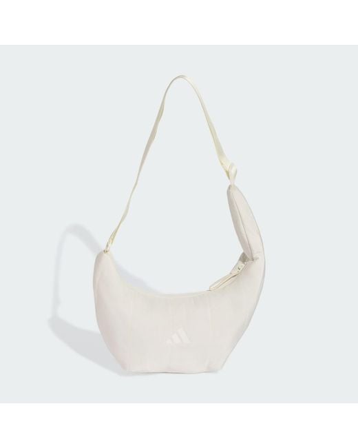 Adidas White Winter Shoulder Bag